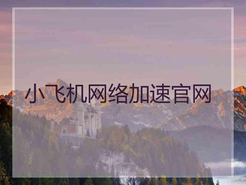 小飞机网络加速官网