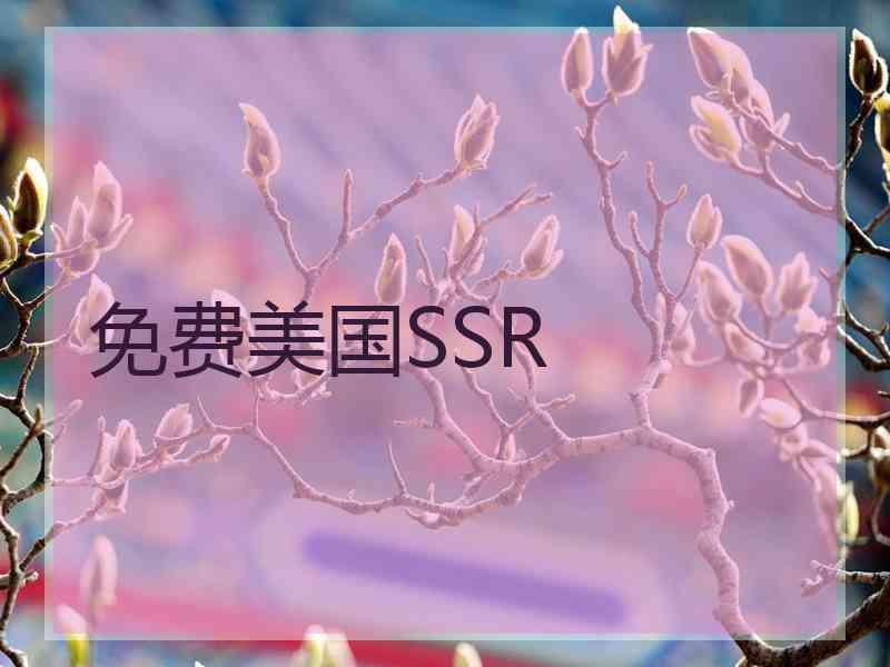 免费美国SSR