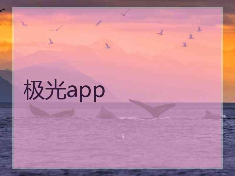 极光app