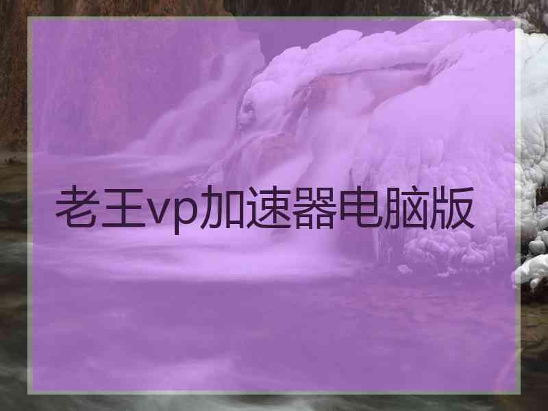 老王vp加速器电脑版