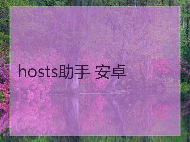 hosts助手 安卓