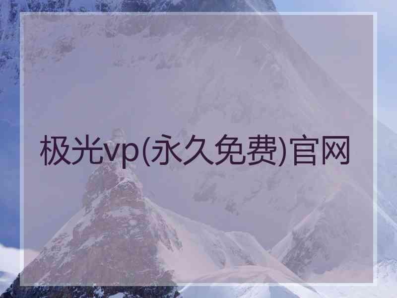 极光vp(永久免费)官网