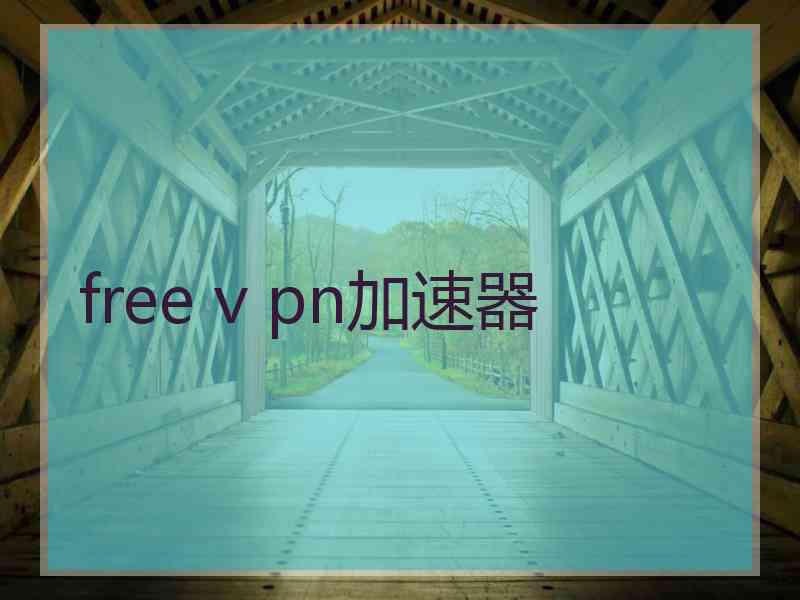 free v pn加速器