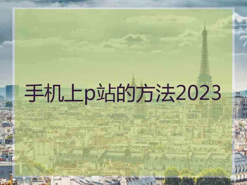 手机上p站的方法2023