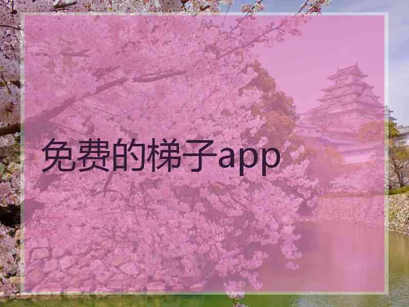 免费的梯子app