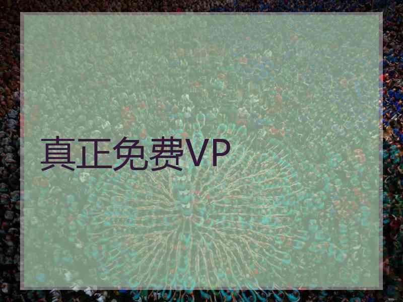 真正免费VP