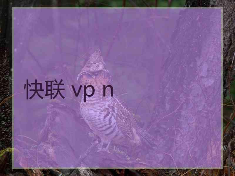 快联 vp n