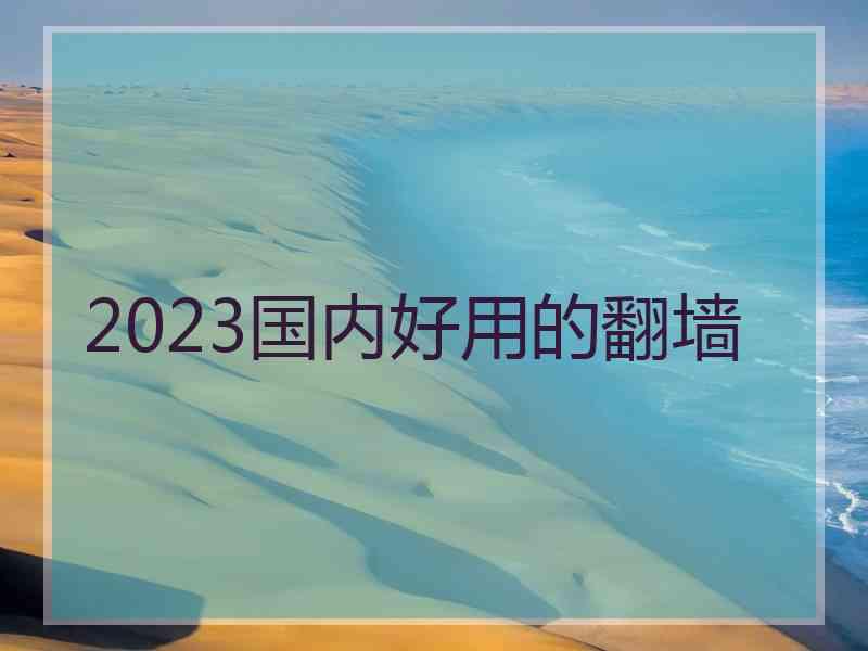 2023国内好用的翻墙