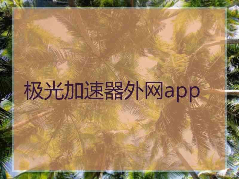 极光加速器外网app