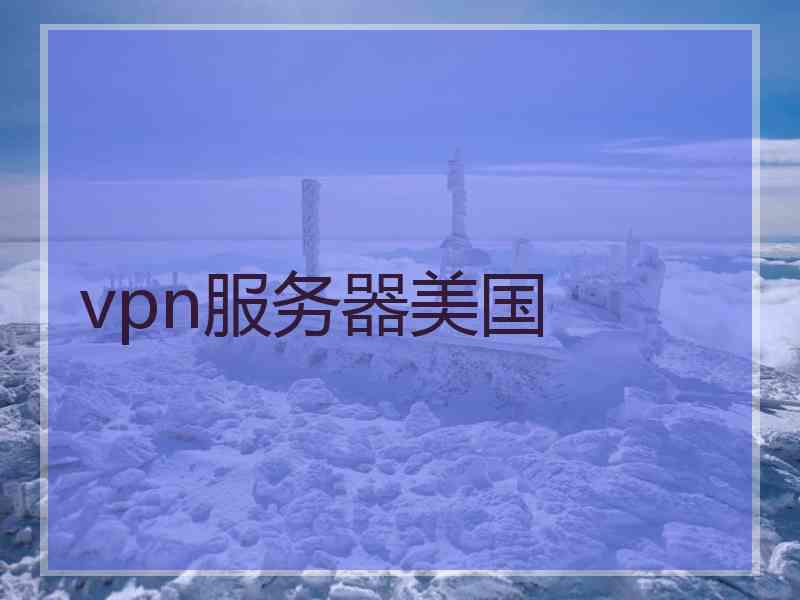 vpn服务器美国