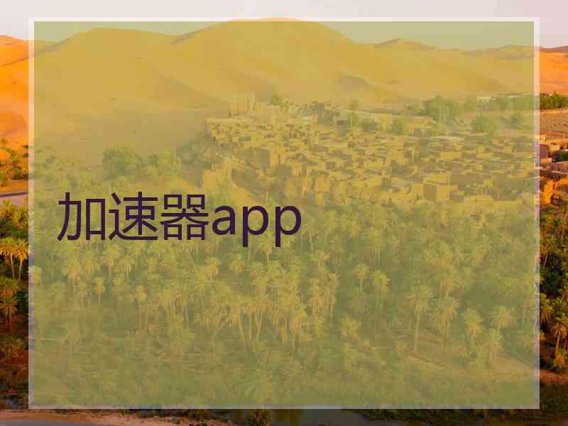 加速器app