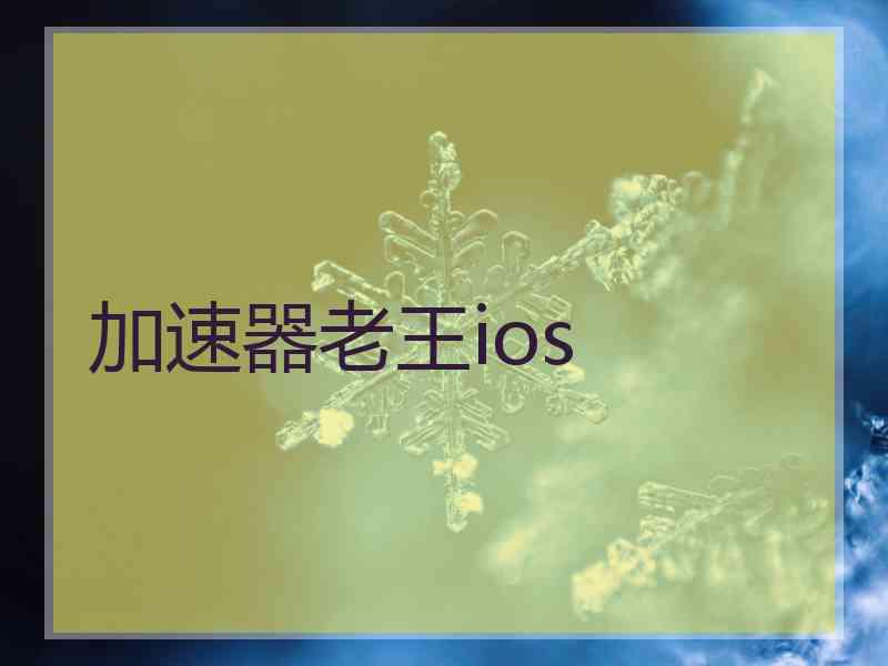 加速器老王ios