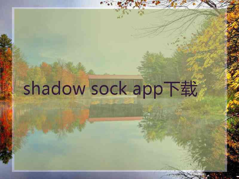 shadow sock app下载