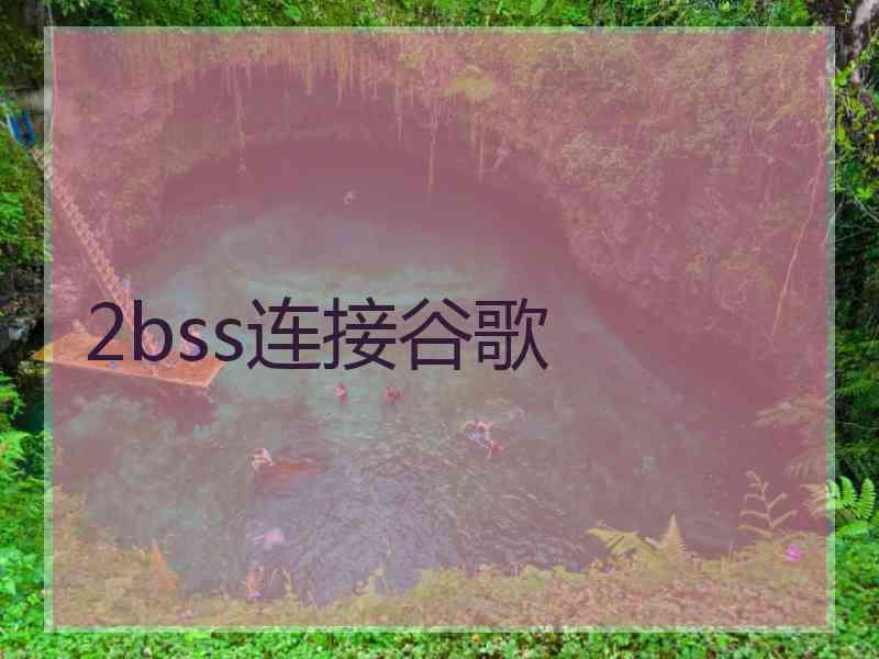 2bss连接谷歌