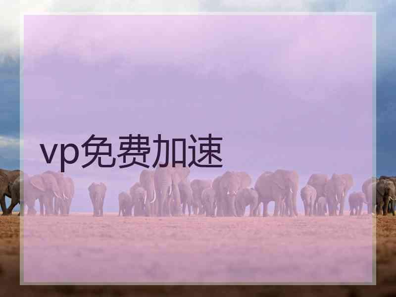 vp免费加速