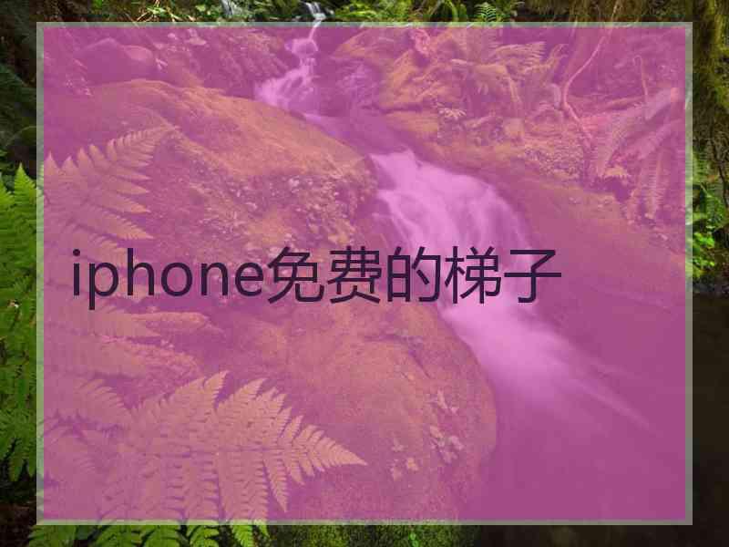 iphone免费的梯子