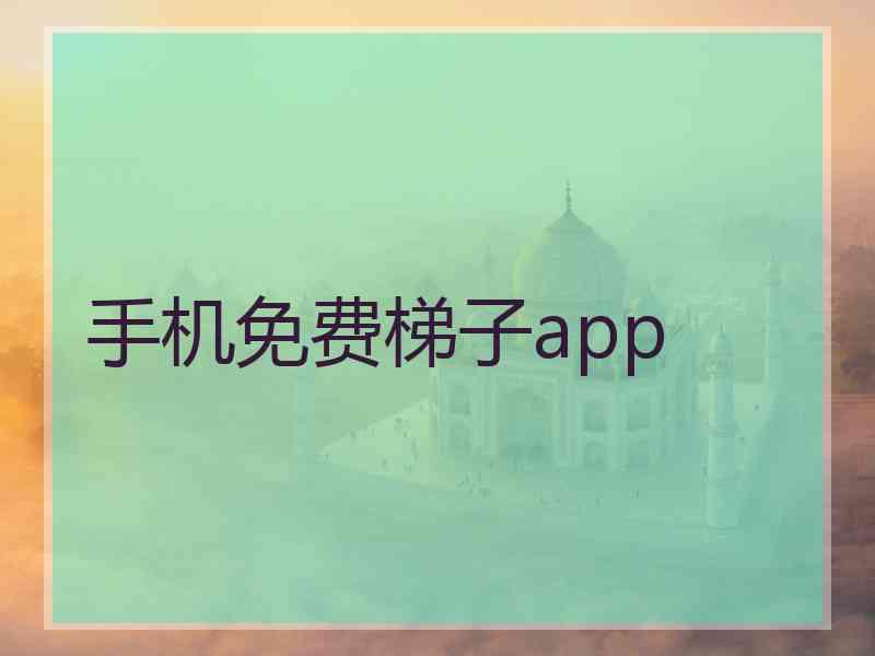 手机免费梯子app