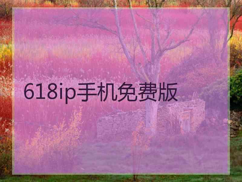 618ip手机免费版