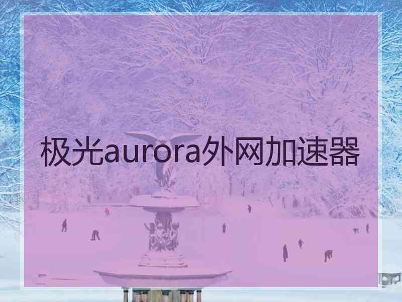 极光aurora外网加速器