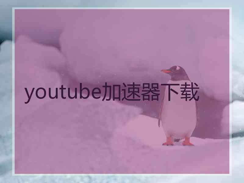 youtube加速器下载