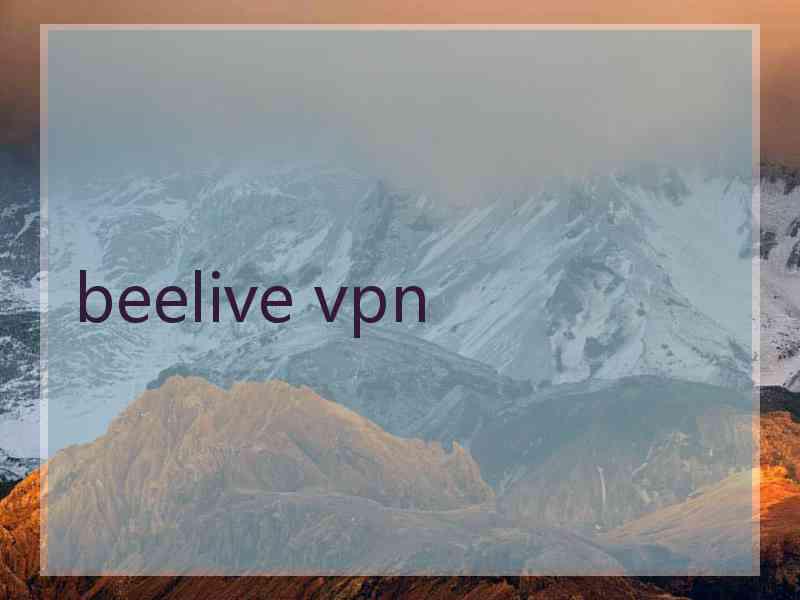 beelive vpn