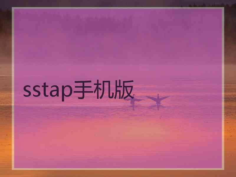 sstap手机版