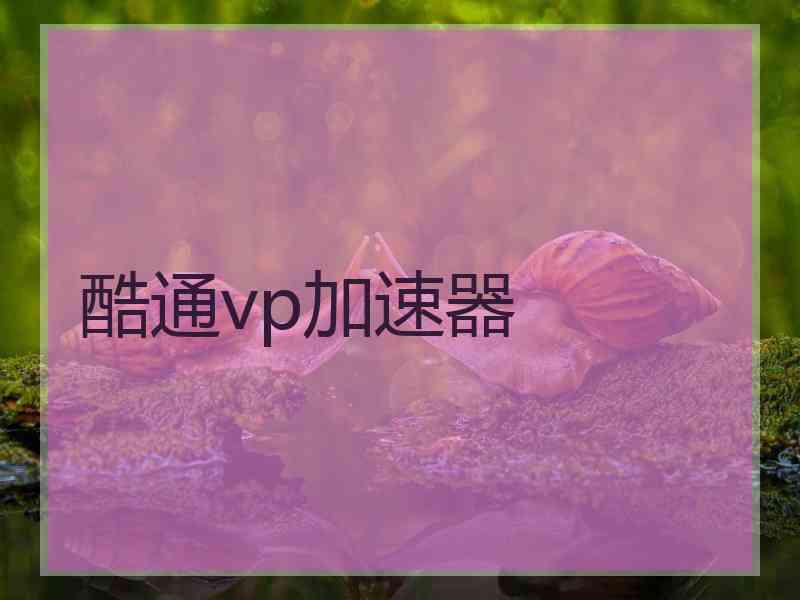 酷通vp加速器