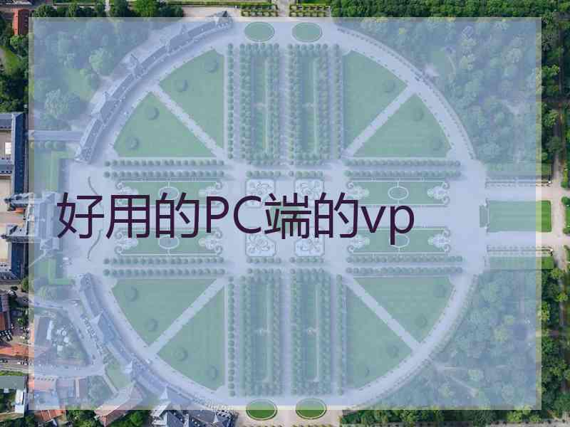 好用的PC端的vp