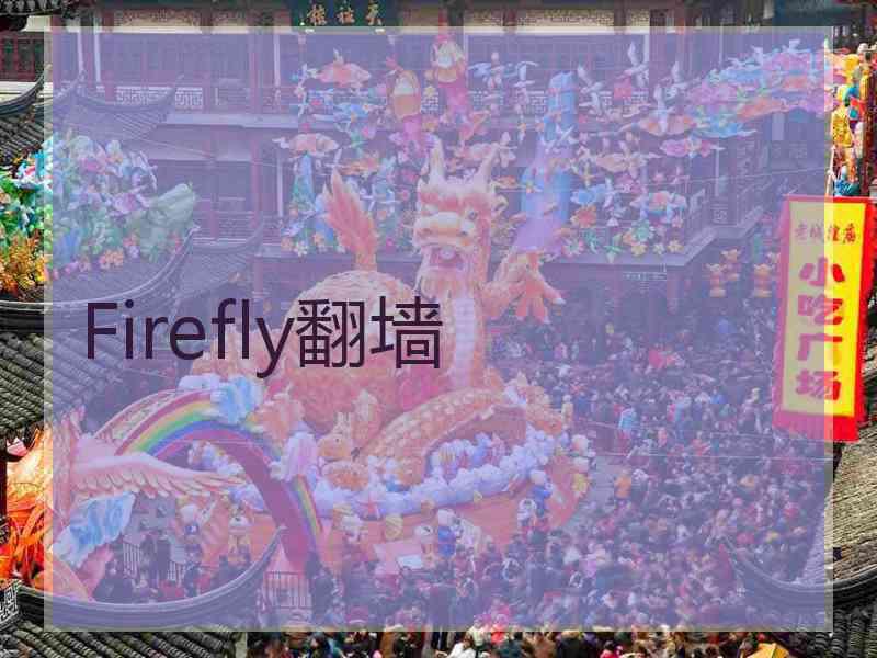 Firefly翻墙